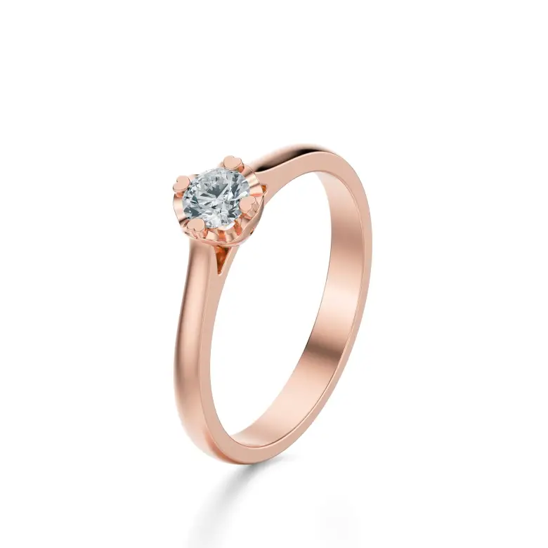 Pierścionek diament